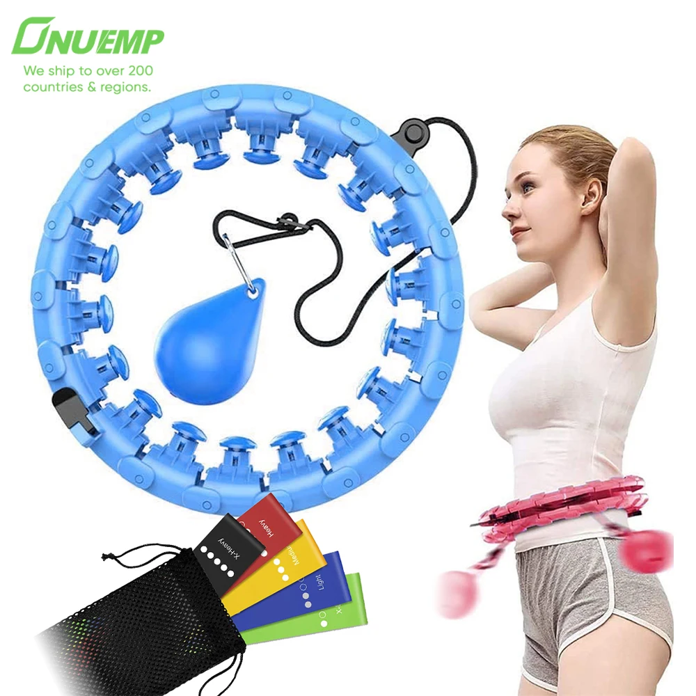 Smart 24 sections Detachable Hoola Hoop Fitness Exercise Hoola Ring Weighted Hoola Hoops
Smart 24 sections Detachable Hoola Hoop Fitness Exercise Hoola Ring Weighted Hoola Hoops