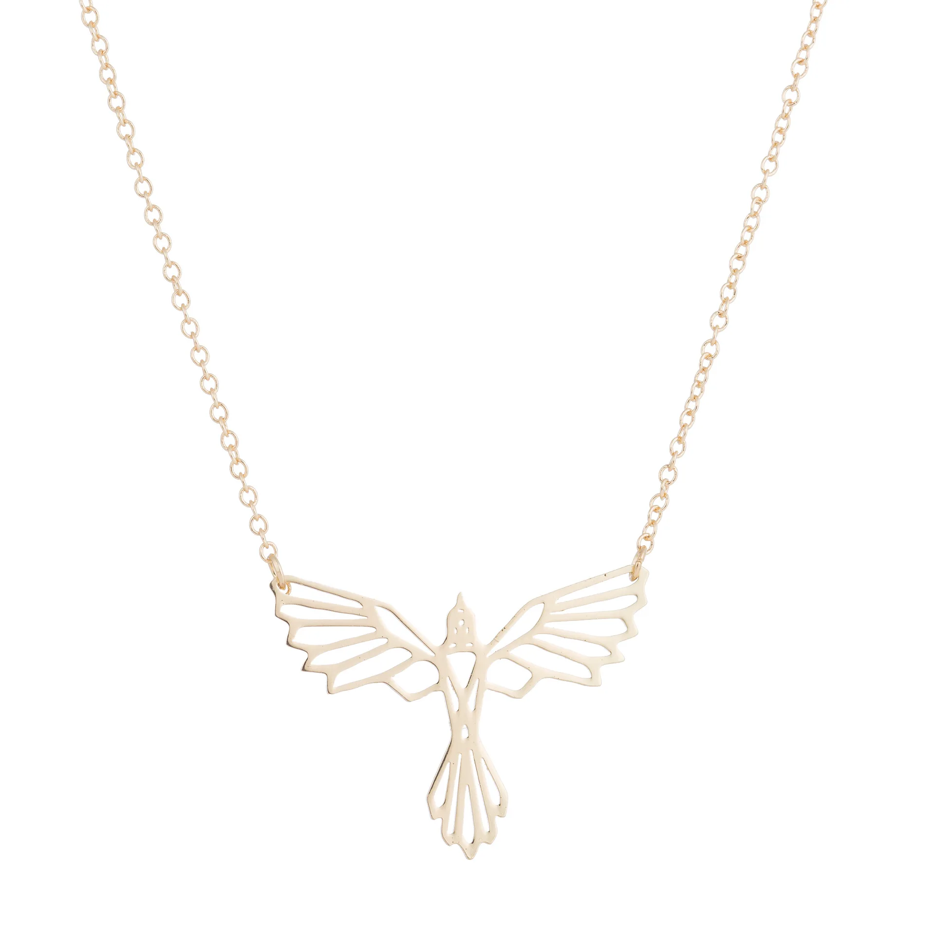 2022 Fashion Geometric Divine Beast Necklace Stainless Steel Hollow Flying Animal Bird Pendant Necklace
2022 Fashion Geometric Divine Beast Necklace Stainless Steel Hollow Flying Animal Bird Pendant Necklace