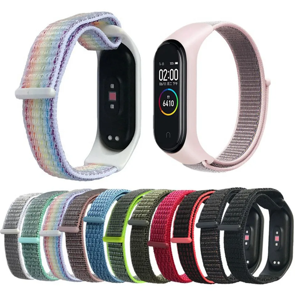 Nylon Strap for xiaomi smart watch band 5 replaceable Bracelet for xiaomi mi band 4 Breathable Bracelet for xiaomi strap, Multi colors
Nylon Strap for xiaomi smart watch band 5 replaceable Bracelet for xiaomi mi band 4 Breathable Bracelet for xiaomi strap, Multi colors