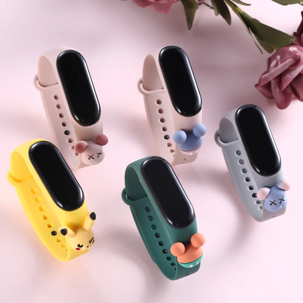 Cartoon Animals Children's led Watch 3D Doll Wristwatch Bracelet Rubber Candy Colors Lovely Bracelet Boy's Girl's Watches
Cartoon Animals Children's led Watch 3D Doll Wristwatch Bracelet Rubber Candy Colors Lovely Bracelet Boy's Girl's Watches