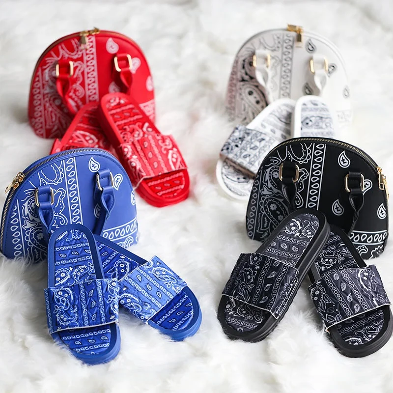 Popular Sandals and matching purse bag set 2021 high quality women handbags and shoe set, 4 color options
Popular Sandals and matching purse bag set 2021 high quality women handbags and shoe set, 4 color options