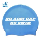 Pure colour Silicone Swim Cap With Customized Logo Design Printed For Adult And Kids