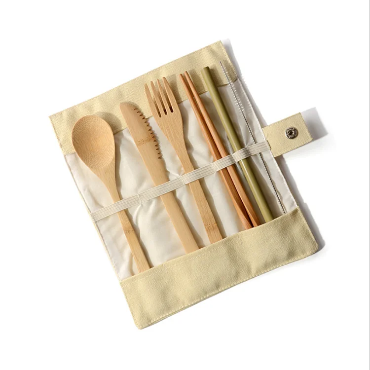 portable utensil set for outdoors