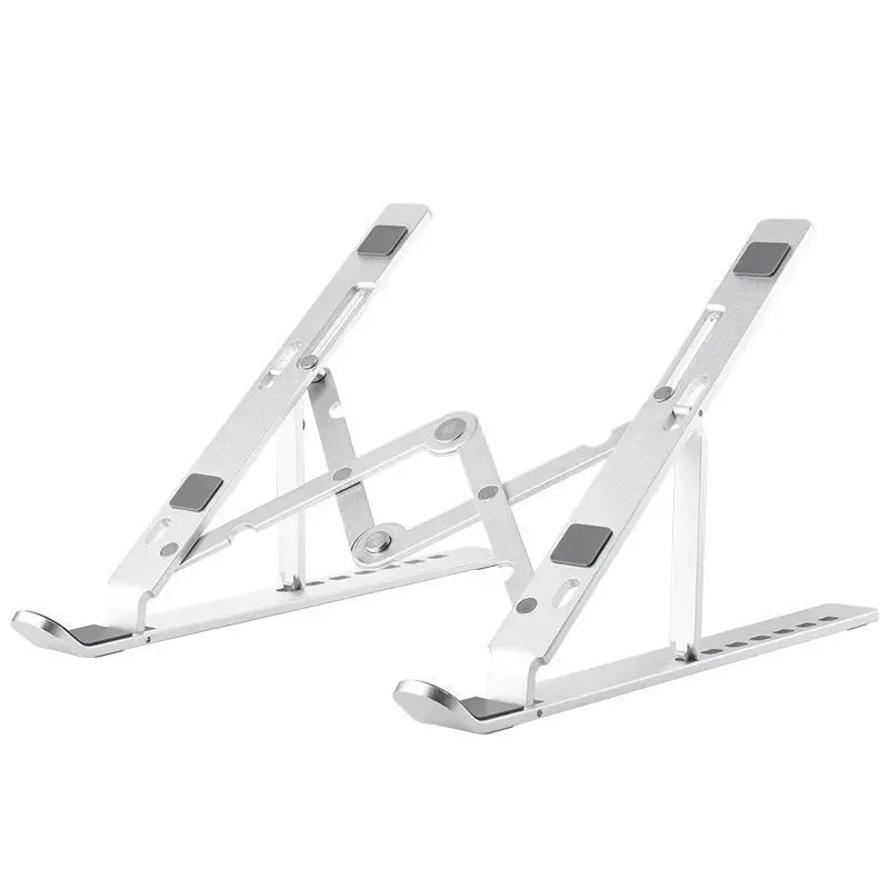 Aluminum alloy notebook notebook bracket desktop lifting and elevation bracket suspension heat dissipation base folding portable, Silver/black
Aluminum alloy notebook notebook bracket desktop lifting and elevation bracket suspension heat dissipation base folding portable, Silver/black