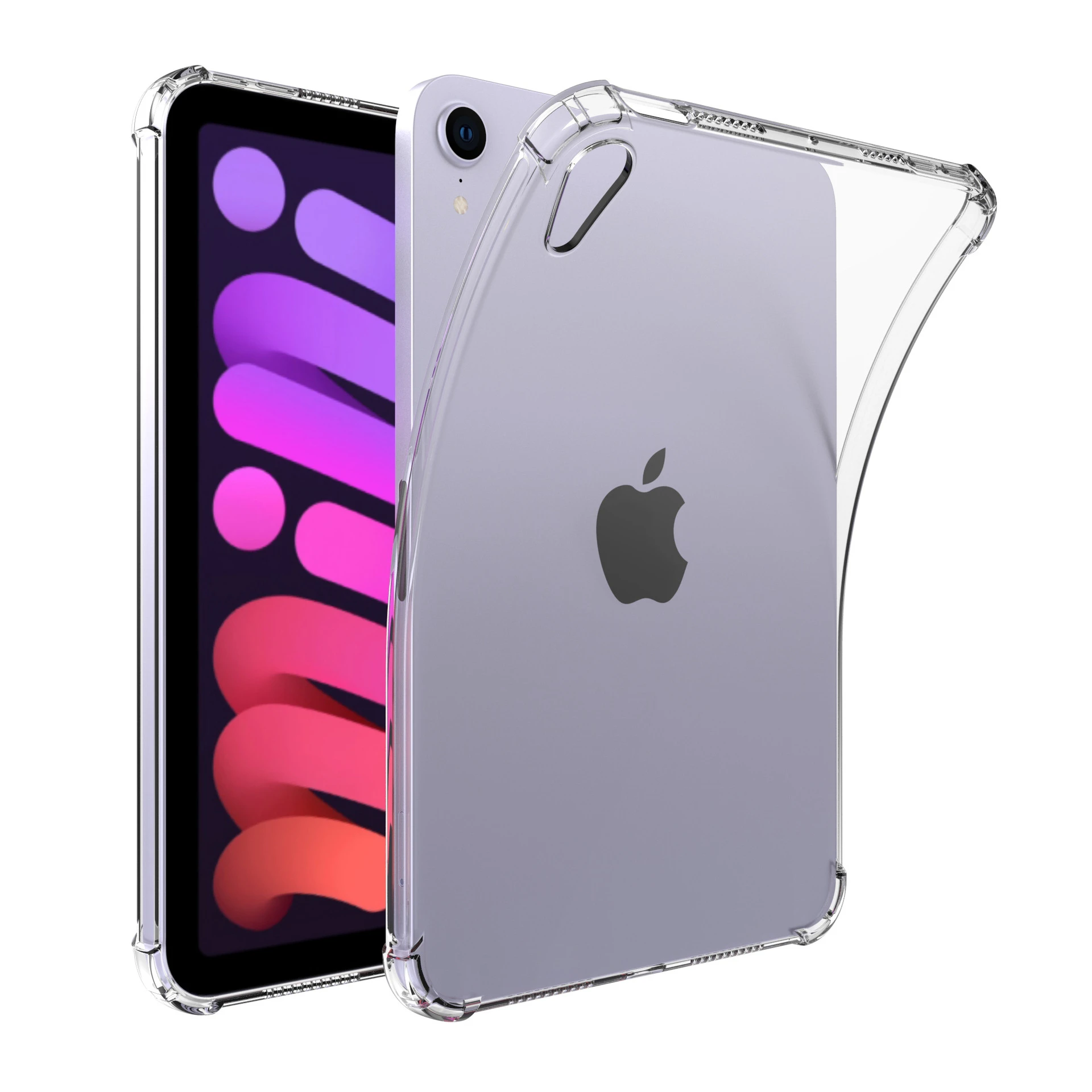 For iPad Mini 6 Case 2021 New Release Transparent TPU Shockproof Protective Tablet Cover for iPad Mini 6th Generation 8.3 inch, Clear
For iPad Mini 6 Case 2021 New Release Transparent TPU Shockproof Protective Tablet Cover for iPad Mini 6th Generation 8.3 inch, Clear