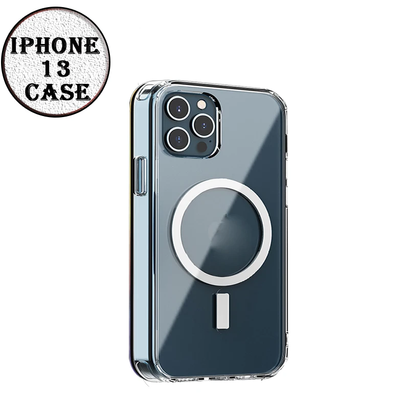 Transparent 13PRO Case For iPhone 13 12 11 Pro Max Mini Support Wireless Charging Magneto Magnetic Protective Cover
Transparent 13PRO Case For iPhone 13 12 11 Pro Max Mini Support Wireless Charging Magneto Magnetic Protective Cover