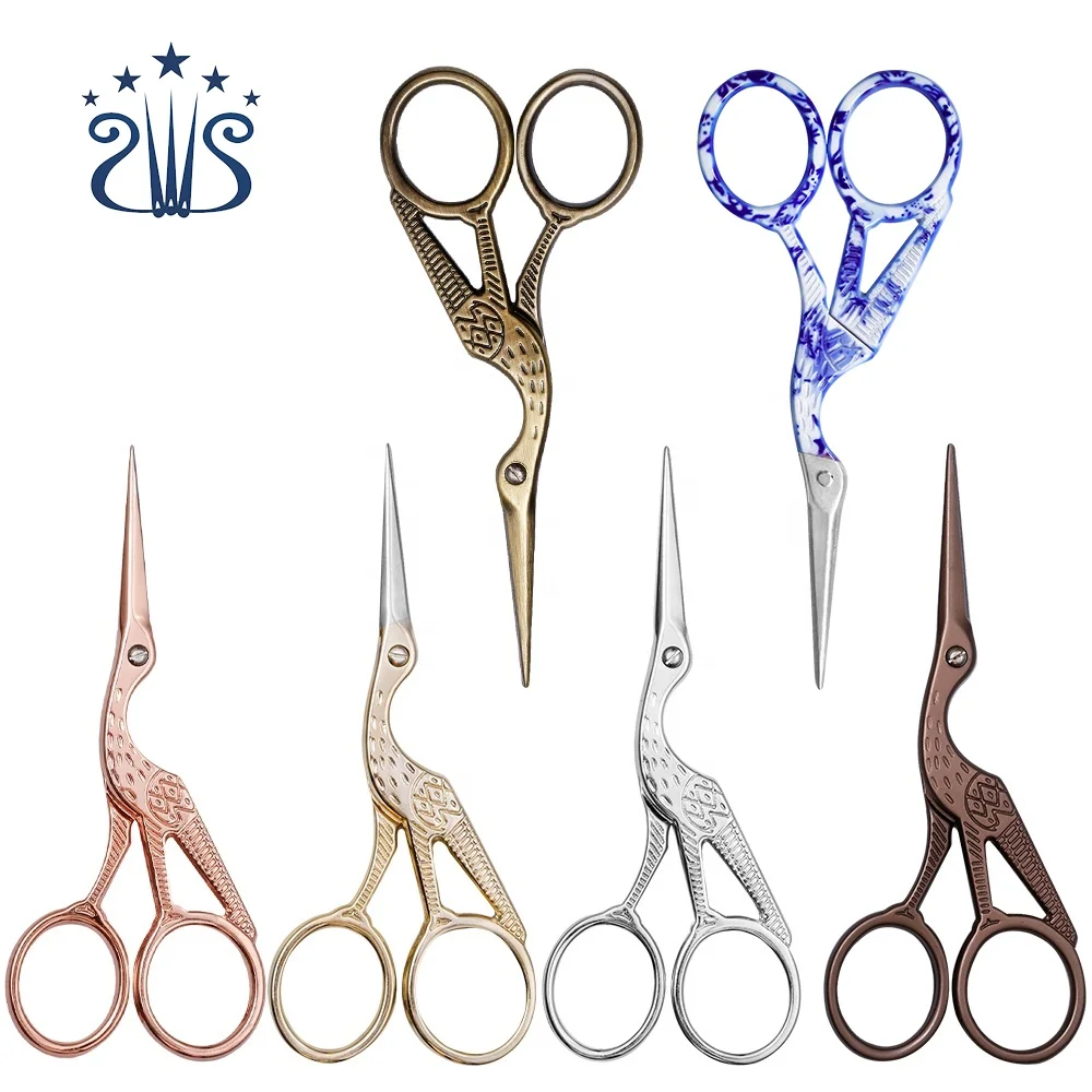RTS Big Crane Type Vintage Handmade Craft Stainless Steel Small Classic Embroidery Scissors
RTS Big Crane Type Vintage Handmade Craft Stainless Steel Small Classic Embroidery Scissors