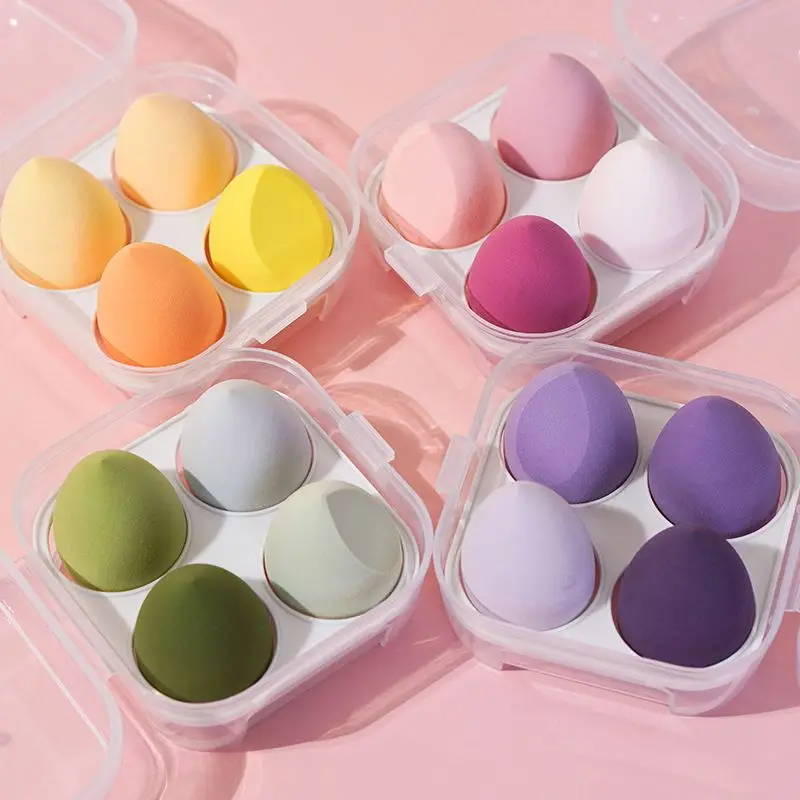 Factory Supplying Makeup Sponge With Packaging Logo And Box, Pink purple black yellow
Factory Supplying Makeup Sponge With Packaging Logo And Box, Pink purple black yellow