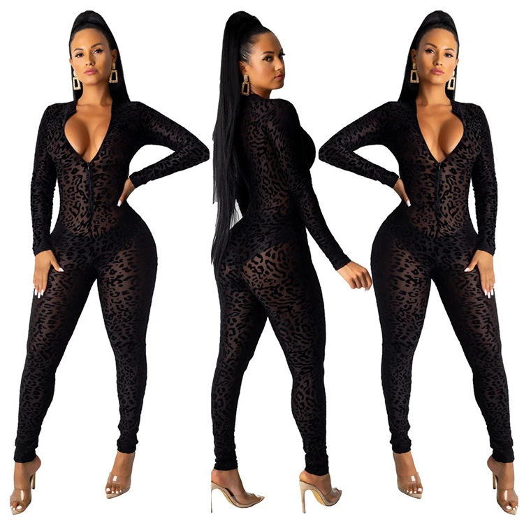 S8387- fashion long sleeve one piece jumpsuit slim leopard mesh jumpsuits fall clothing for women
S8387- fashion long sleeve one piece jumpsuit slim leopard mesh jumpsuits fall clothing for women