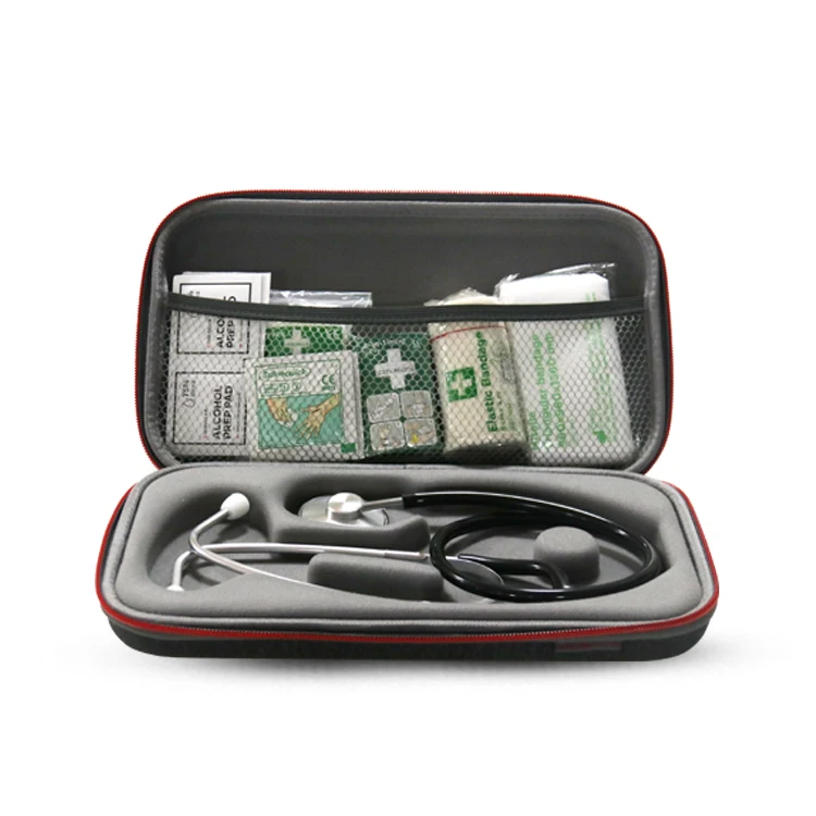 Customized and convenient travel earpiece household shockproof hard shell stethoscope bag EVA stethoscope case, Black
Customized and convenient travel earpiece household shockproof hard shell stethoscope bag EVA stethoscope case, Black