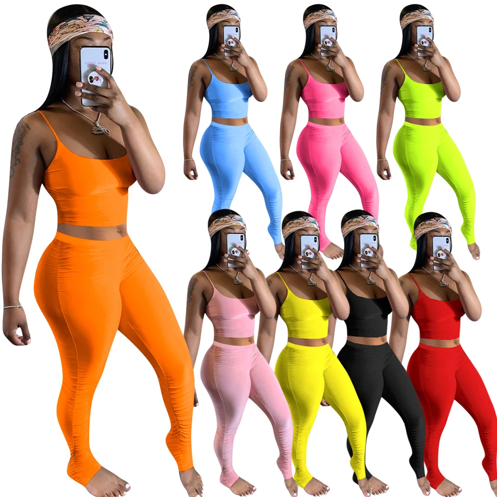 FM-6378 hot selling 2020 bodycon solid sexy crop top two piece sport set, As picture
FM-6378 hot selling 2020 bodycon solid sexy crop top two piece sport set, As picture