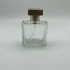 25ml empty black rectangular designed perfume glass bottle dubai