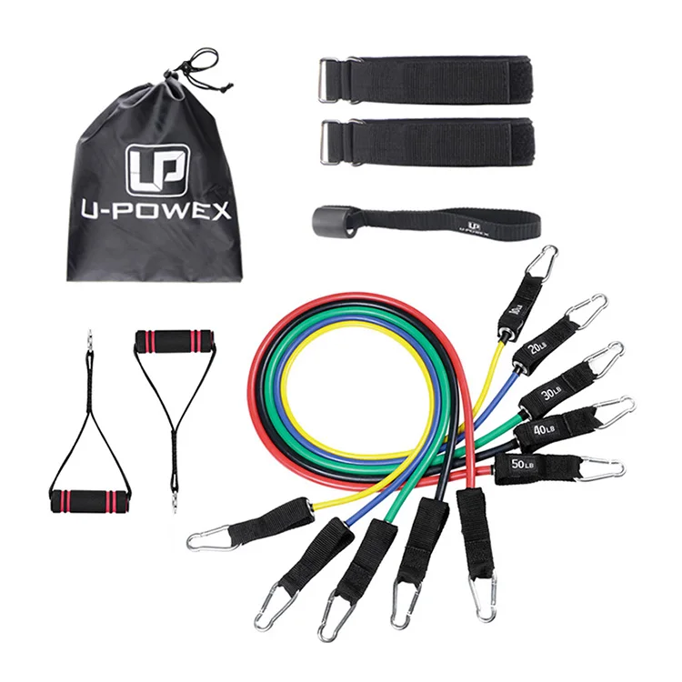 Best selling Workout Training Tubes Exercise 11 Pcs Resistance Bands, Body Building Accessories Heavy Duty Resistance Band Set), Customized color
Best selling Workout Training Tubes Exercise 11 Pcs Resistance Bands, Body Building Accessories Heavy Duty Resistance Band Set), Customized color