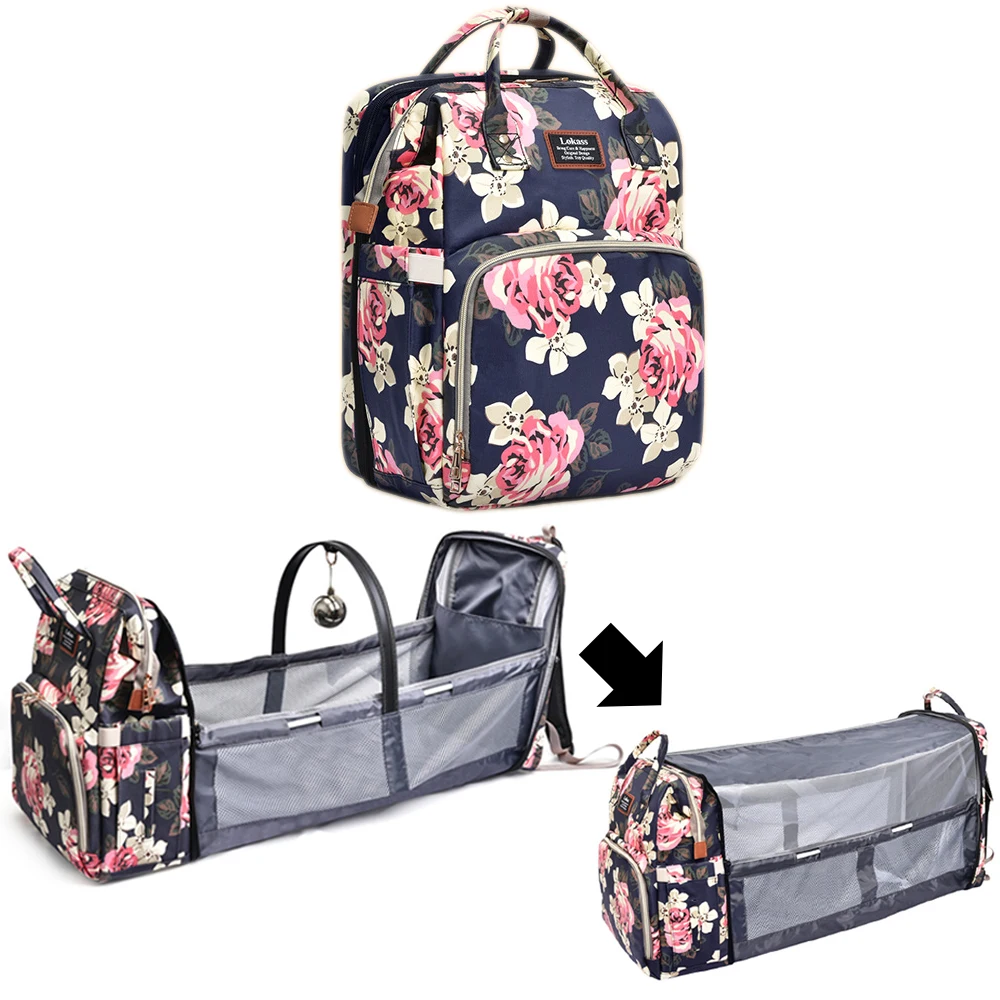 2021 New Design 4-in-1 Diaper Bag Backpack Bed with Changing Station Bassinet USB Charging Port Diaper Foldable Bed Bag
2021 New Design 4-in-1 Diaper Bag Backpack Bed with Changing Station Bassinet USB Charging Port Diaper Foldable Bed Bag