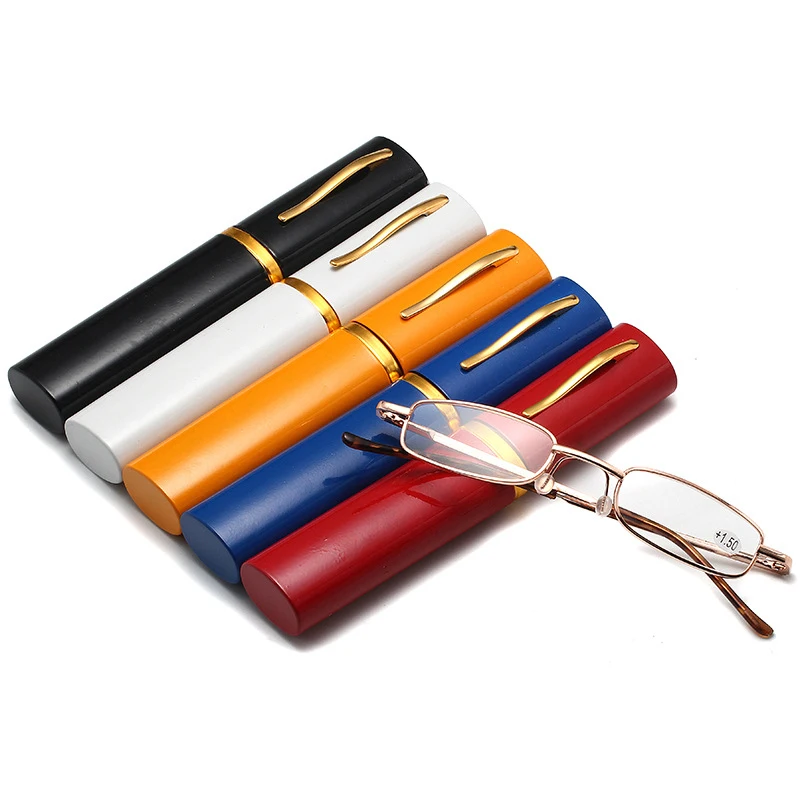 SKYWAY Customized Portable Fashion Unisex Reading Glasses With Plastic Metal Pen Case
SKYWAY Customized Portable Fashion Unisex Reading Glasses With Plastic Metal Pen Case