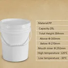 High Quality Reusable Pail Liners Pails For Waterproof Paint Construction Barrel Container With Cover