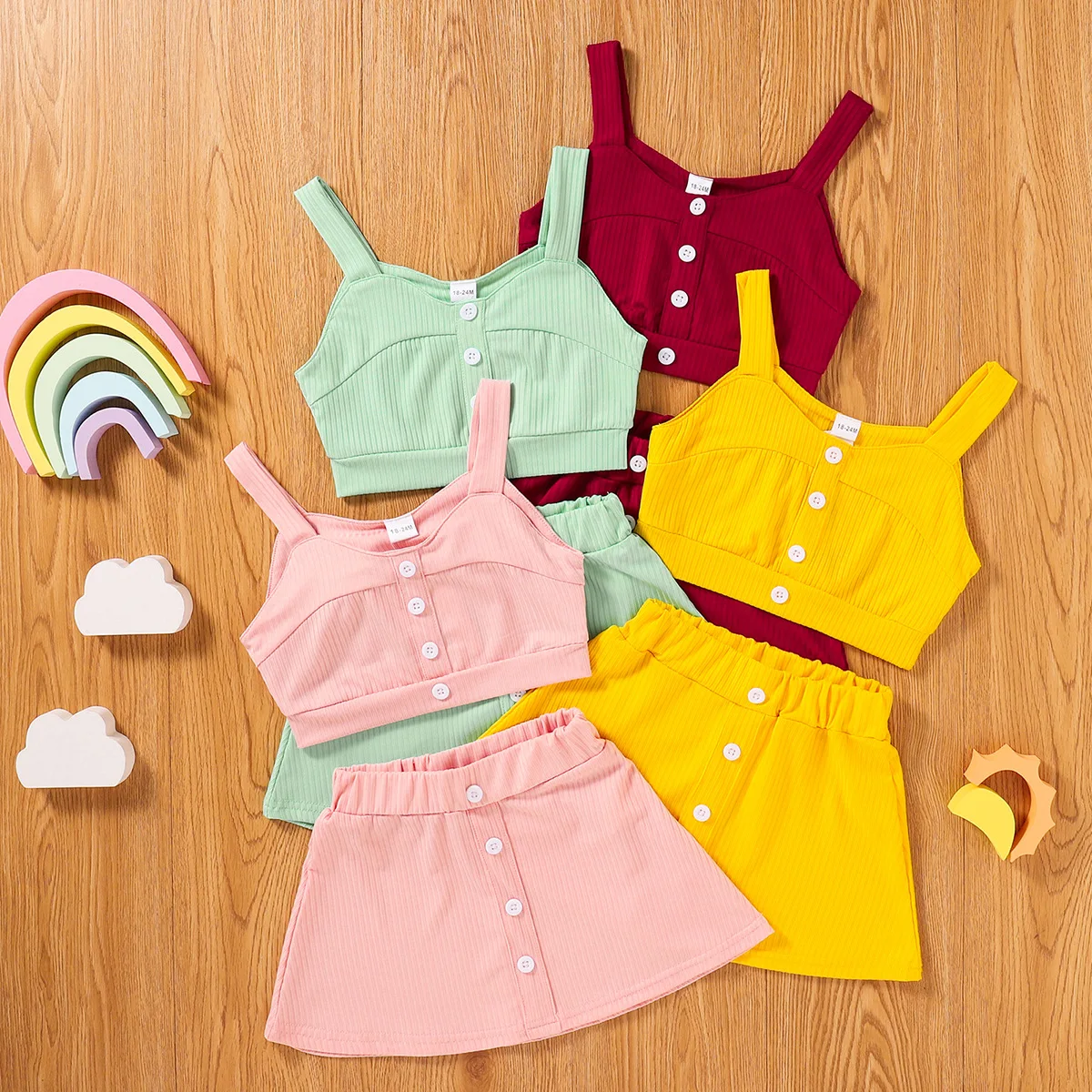 Baby Girls Clothes Suit Summer Toddler Girl Clothes Solid Vest T-shirt Tops+Shorts Pants 2Pcs Set
Baby Girls Clothes Suit Summer Toddler Girl Clothes Solid Vest T-shirt Tops+Shorts Pants 2Pcs Set