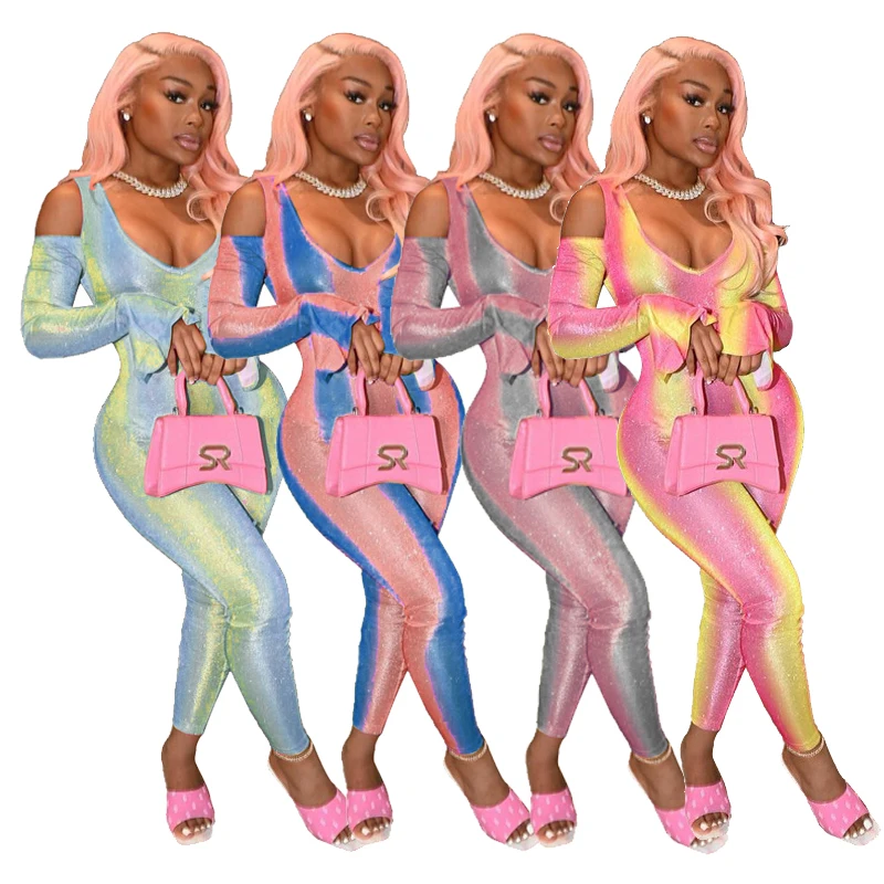 2021 Womens Jumpsuits Clubwear Dresses Sexy Bodycon Jumpsuit Women Cold Shoulder Long Sleeve Rompers
2021 Womens Jumpsuits Clubwear Dresses Sexy Bodycon Jumpsuit Women Cold Shoulder Long Sleeve Rompers