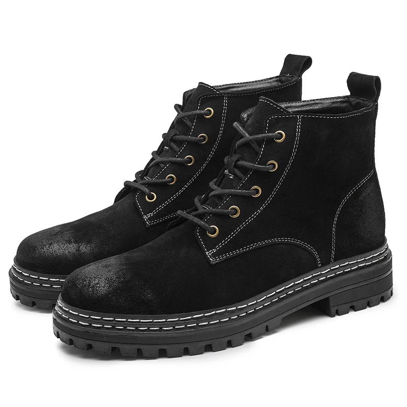 New Arrival High Quality boots men shoes genuine leather Martin Boots leather boots
New Arrival High Quality boots men shoes genuine leather Martin Boots leather boots
