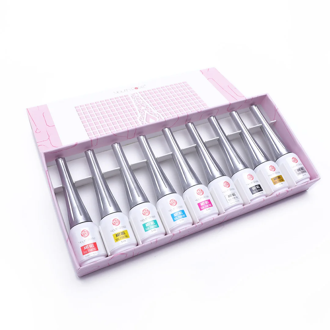 Youth Rose Professional Blue Color Art Painting Gel 9 colors UV Gel Nail Polish, Vivid colors
Youth Rose Professional Blue Color Art Painting Gel 9 colors UV Gel Nail Polish, Vivid colors