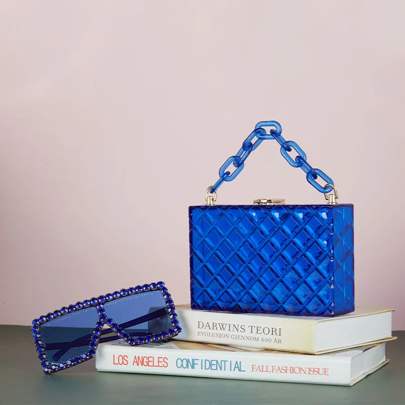 2021 Square Box Clear Acrylic Clutch Bag Sets Ladies Purses Handbags Matching Sunglasses, Black/transparent/red/yellow/orange
2021 Square Box Clear Acrylic Clutch Bag Sets Ladies Purses Handbags Matching Sunglasses, Black/transparent/red/yellow/orange