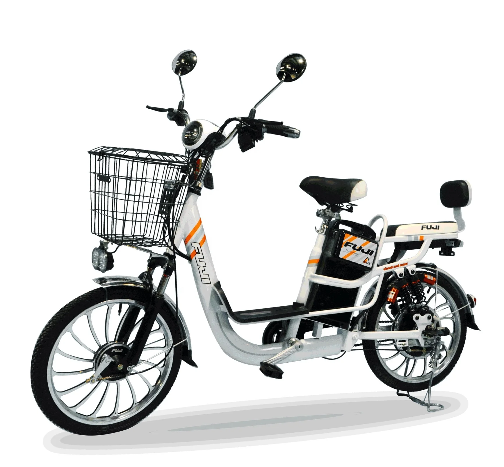 new design china lady two wheels with pedals FUJI 350W battery power woman city strong scooter electric bike bicycle
new design china lady two wheels with pedals FUJI 350W battery power woman city strong scooter electric bike bicycle
