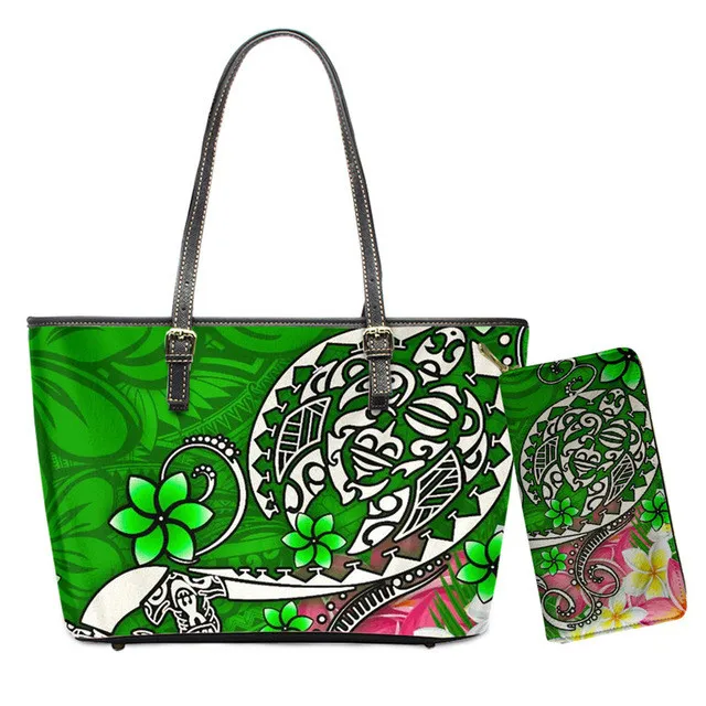 Custom Exclusive Green Polynesian Print Purses And Handbags Tribal Turtle Designer Women Handbags Pu Ladies Fashion Handbags, Customized color
Custom Exclusive Green Polynesian Print Purses And Handbags Tribal Turtle Designer Women Handbags Pu Ladies Fashion Handbags, Customized color