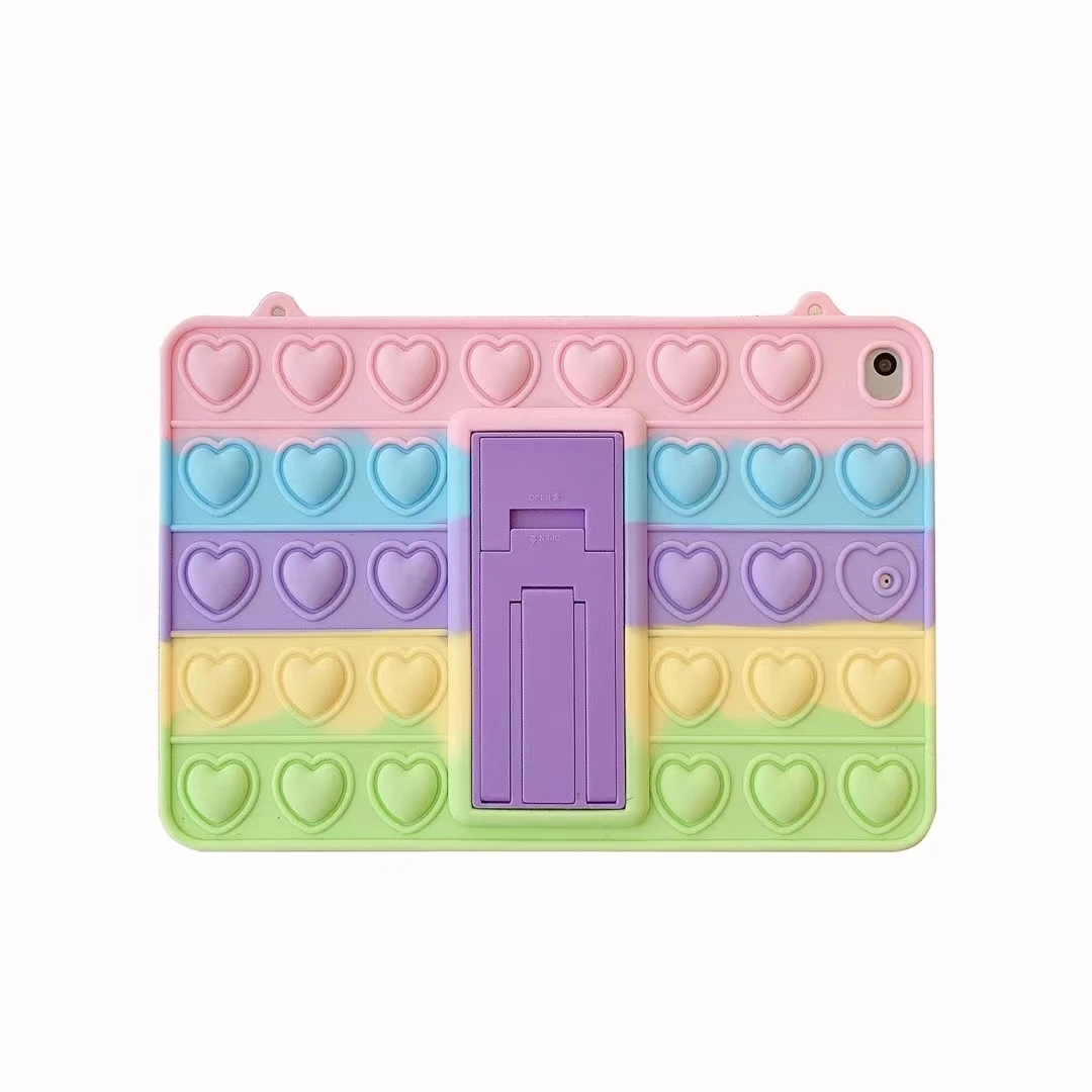 Rainbow Heart Toys Silicone Tablet Case With Stand For Samsung Galaxy Tab A7 Lite T500 T505 T507 T290 Tablet Cover + strap
Rainbow Heart Toys Silicone Tablet Case With Stand For Samsung Galaxy Tab A7 Lite T500 T505 T507 T290 Tablet Cover + strap