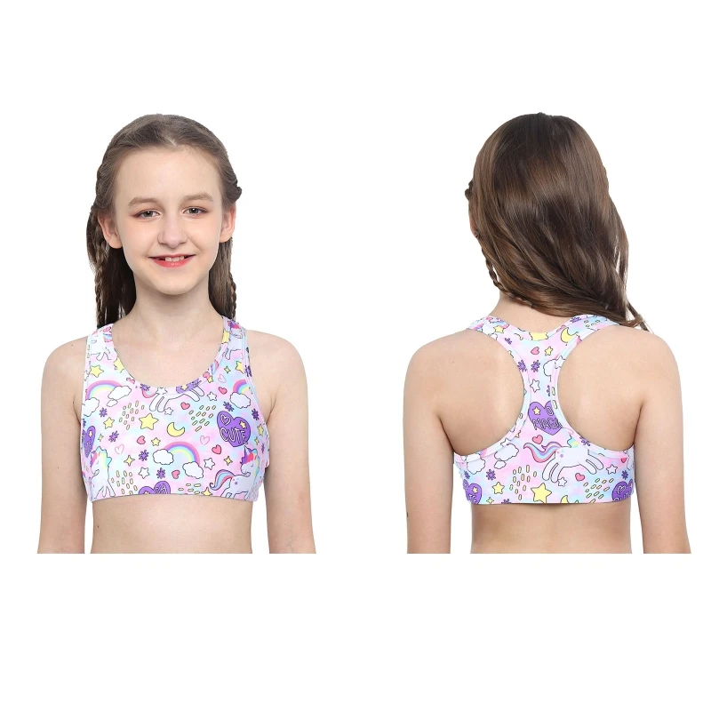 High Quality Yoga Top Kids Girls Sport Sleeveless Racer Back Elastic Hem Gym Fitness Sport Bra
High Quality Yoga Top Kids Girls Sport Sleeveless Racer Back Elastic Hem Gym Fitness Sport Bra