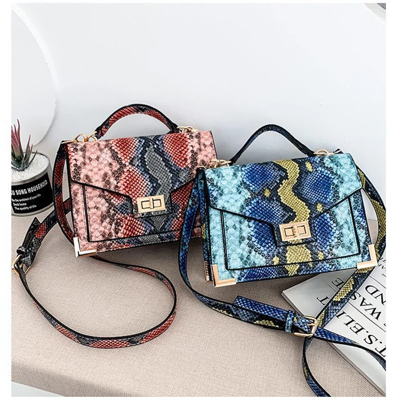 2021 Luxury fashion designer lock snakeskin purse Pu leather purse shoulder crossbody women Hand Bags women handbags ladies, 5colors
2021 Luxury fashion designer lock snakeskin purse Pu leather purse shoulder crossbody women Hand Bags women handbags ladies, 5colors