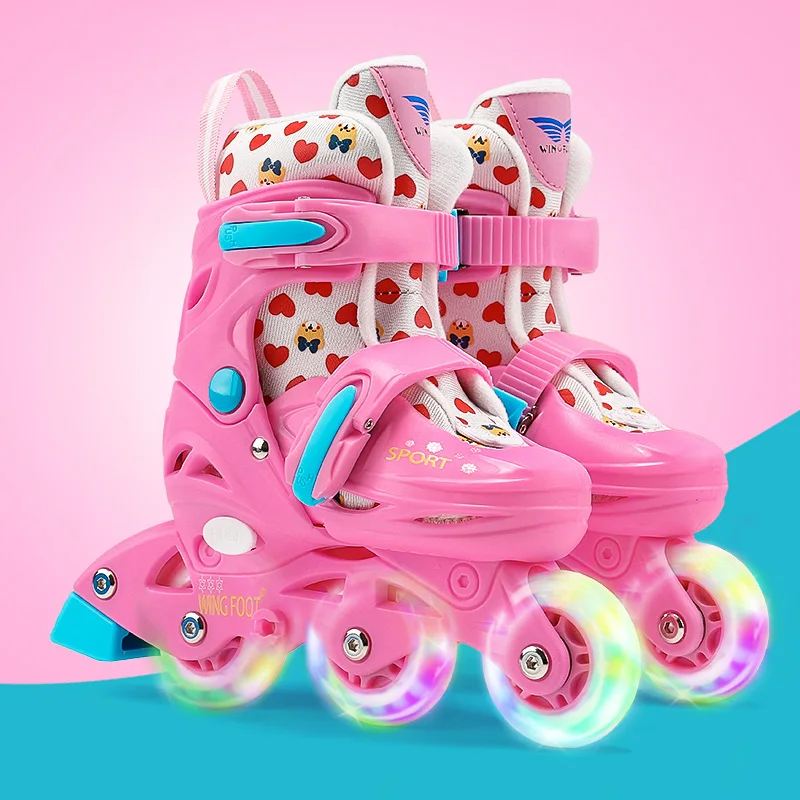 Cheap Factory Professional Beginners Roller children Skating skate roller shoes, As picture
Cheap Factory Professional Beginners Roller children Skating skate roller shoes, As picture