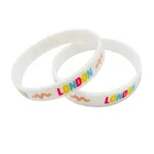 Cheap custom cool soft rubber bracelet silicone wristband