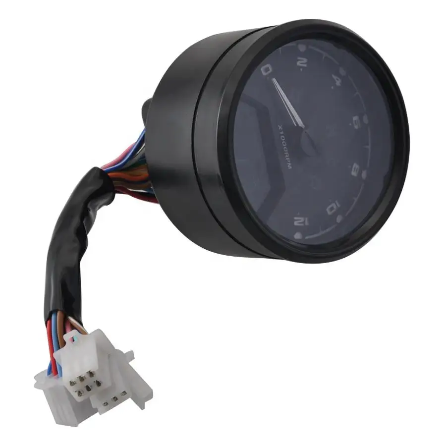 Motorcycle Meter LED digital Indicator light Tachometer Odometer Speedometer Oil Meter Multifunction Motor Instruments New