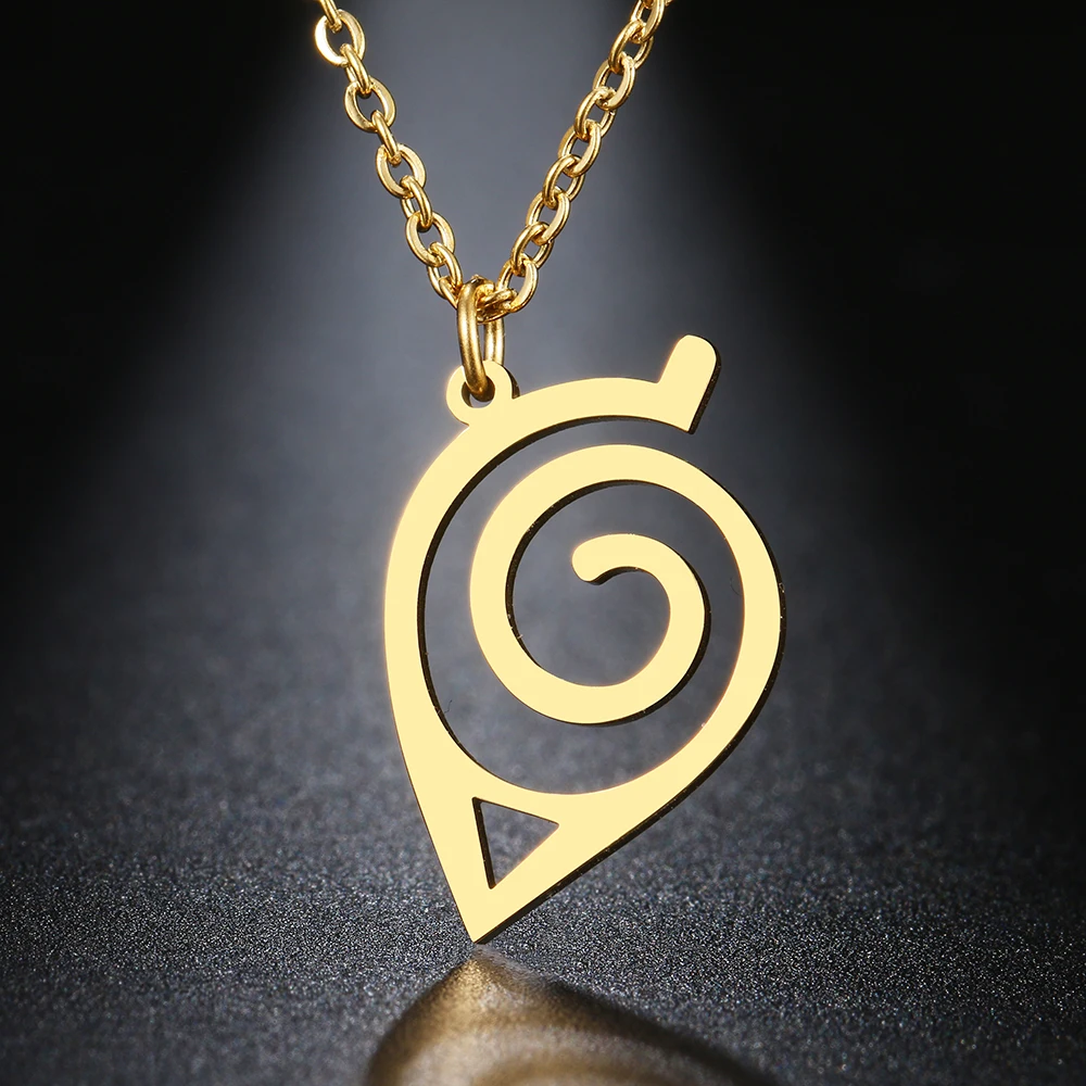Stainless Steel Necklaces Japanese Anime Cosplay Akatsuki Organization Sign Unisex Pendant Trendy Jewelry Women Men Necklace NEW, Silver gold
Stainless Steel Necklaces Japanese Anime Cosplay Akatsuki Organization Sign Unisex Pendant Trendy Jewelry Women Men Necklace NEW, Silver gold
