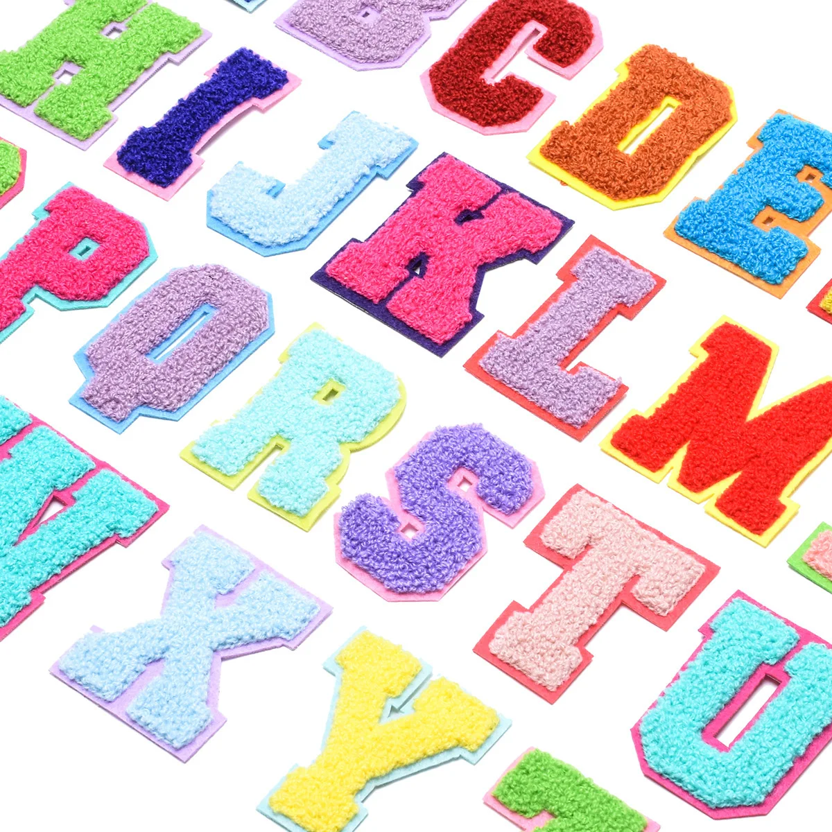Drop Ship Towel Embroidery Cloth Letter Patch Large Alphabet Chenille Handmade Patches for Clothing Caps Hats, Custom color
Drop Ship Towel Embroidery Cloth Letter Patch Large Alphabet Chenille Handmade Patches for Clothing Caps Hats, Custom color