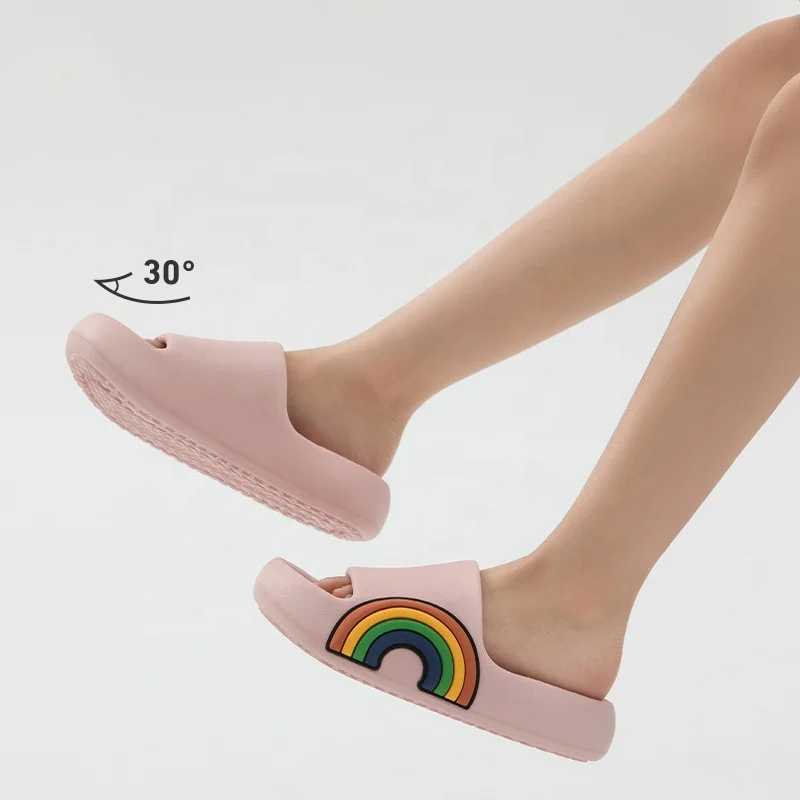 UTUNE Babies Shoes Lightweight EVA Rainbow Candy Color Slides Home Anti-slip Children Kids Sandals Slippers, Multi color
UTUNE Babies Shoes Lightweight EVA Rainbow Candy Color Slides Home Anti-slip Children Kids Sandals Slippers, Multi color