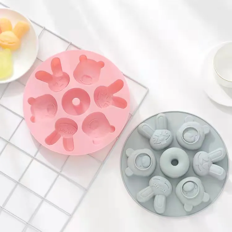 Rabbit Cute Cake Silicone Baking Mold Jelly Biscuits Cake Mold Chocolate Candy Baking Tray, Pink
Rabbit Cute Cake Silicone Baking Mold Jelly Biscuits Cake Mold Chocolate Candy Baking Tray, Pink
