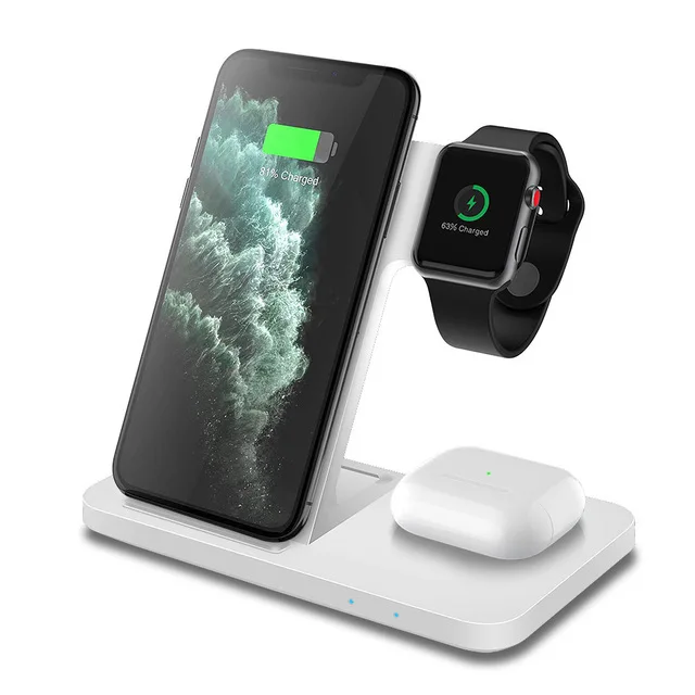 HOT Sale Foldable charging dock station 3 in 1 wireless charger station Fast wireless charger For mobile phones
HOT Sale Foldable charging dock station 3 in 1 wireless charger station Fast wireless charger For mobile phones