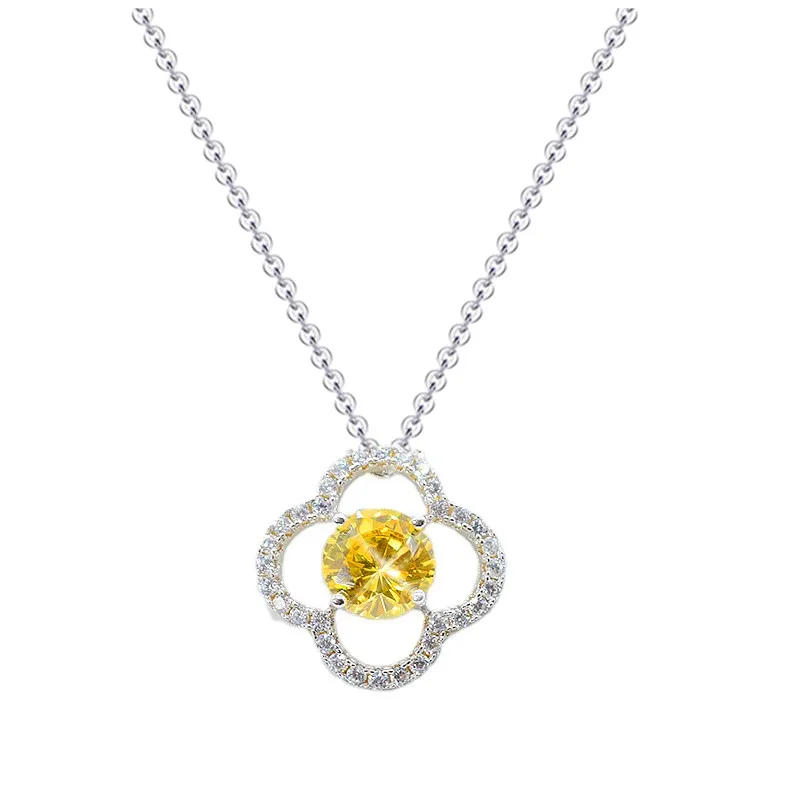Top Sale Four Leaf Flower Yellow Crystal Red Heart Stone Gold Plated Silver Custom Necklace, Fashion Necklace, Women Necklace
Top Sale Four Leaf Flower Yellow Crystal Red Heart Stone Gold Plated Silver Custom Necklace, Fashion Necklace, Women Necklace