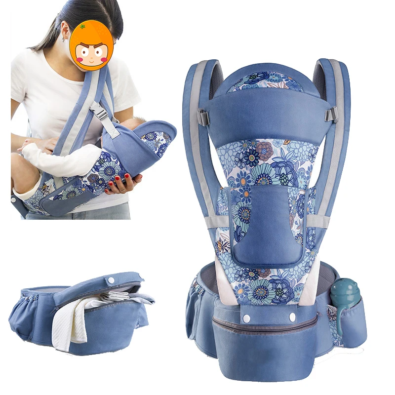 

Breathable Ergonomic High Quality Wrap Carrier Baby Kangaroo and carrier with lumbar support