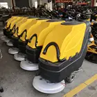 C5 Electric Battery Floor Scrubber Cordless Floor Washer And Vacuum