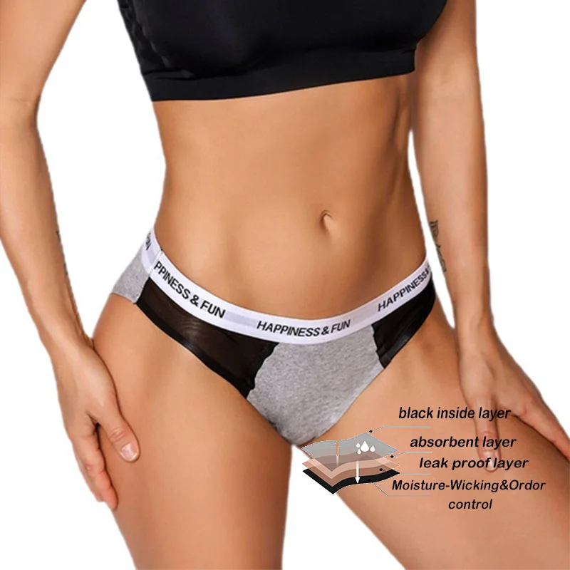 Woman Leak Proof period panties 4 layers cotton elastic underwear seamless one piece Menstrual Panties leak proof period panties
Woman Leak Proof period panties 4 layers cotton elastic underwear seamless one piece Menstrual Panties leak proof period panties