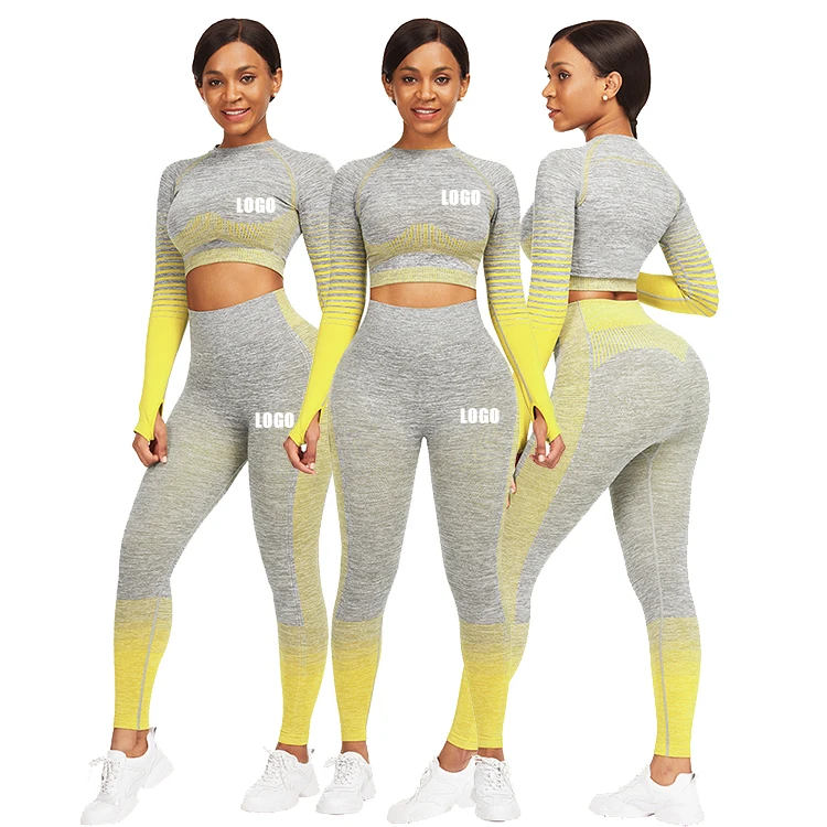 2020 New Listing Compression Knit Striped Two Piece Set Crop Top And Trousers Ladies Tracksuits, As shown
2020 New Listing Compression Knit Striped Two Piece Set Crop Top And Trousers Ladies Tracksuits, As shown