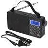 Portable personal shortwave receiver am fm mw sw radio wooden radio USB TF radio