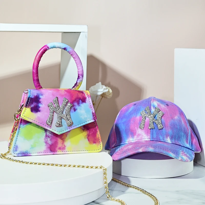2021 designer brand hats and purses handbags set diamond colourful ny bucket hat and purse ny set, Customizable
2021 designer brand hats and purses handbags set diamond colourful ny bucket hat and purse ny set, Customizable