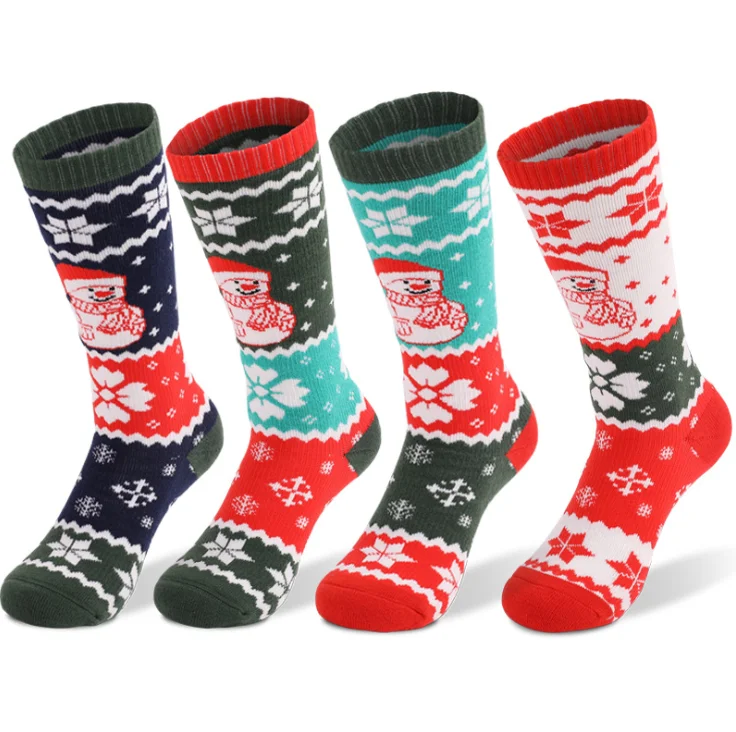wholesale Children's Ski Socks knee high Christmas socks winter warm outdoor sports mountaineering socks Amazon
wholesale Children's Ski Socks knee high Christmas socks winter warm outdoor sports mountaineering socks Amazon