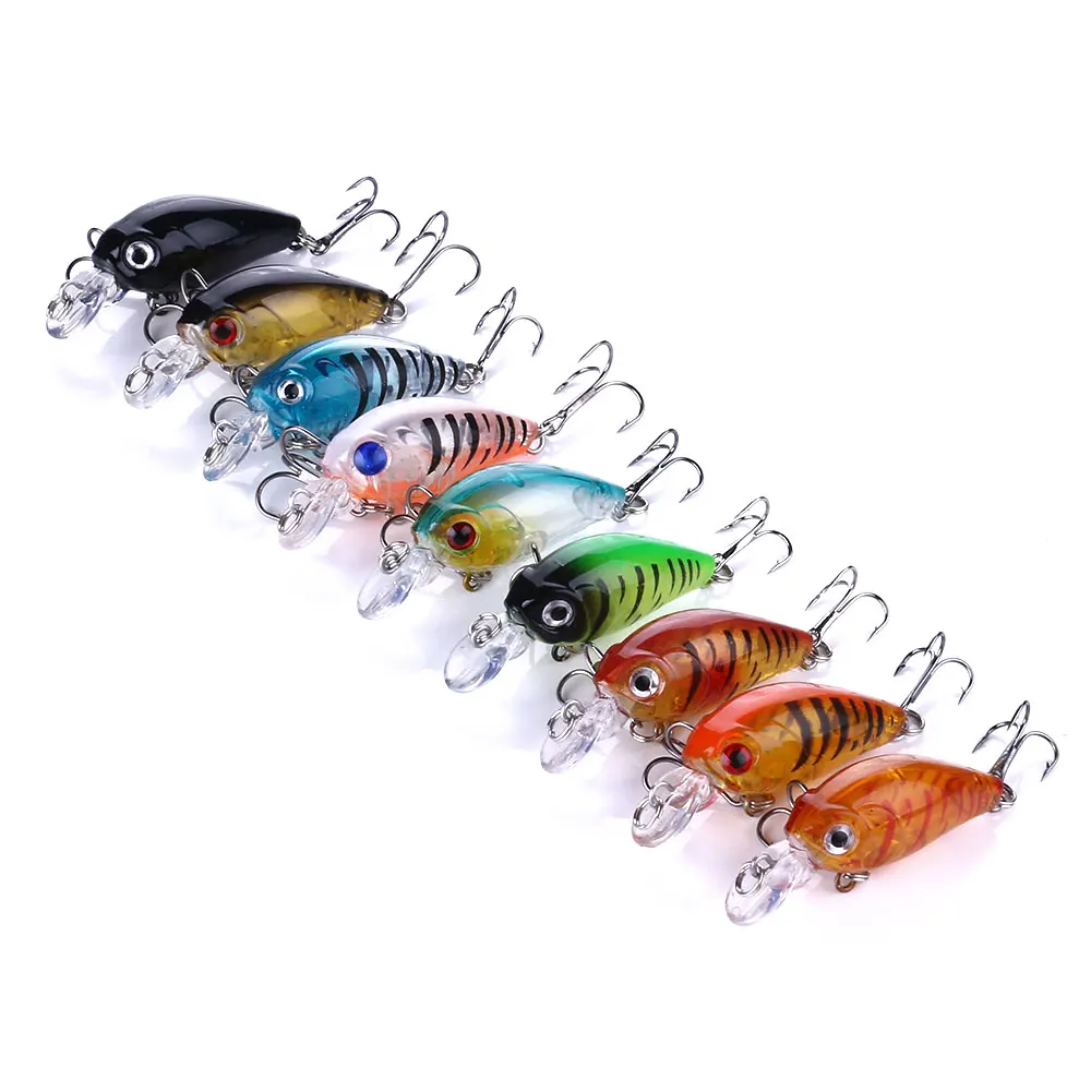 4.5CM 4G new design newup fishing crankbait topwater lifelike handmade fishing lure, 9 colors as pictures
4.5CM 4G new design newup fishing crankbait topwater lifelike handmade fishing lure, 9 colors as pictures