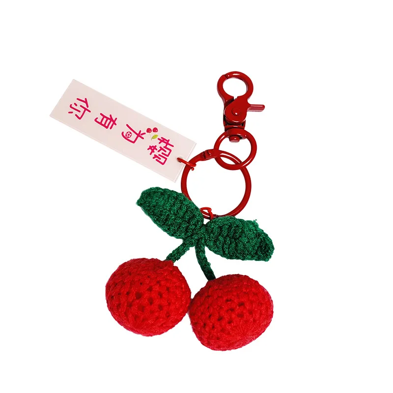 Hot selling Creative fruit wool good things happen pendants woven persimmon peanut bag keychain beautiful meaning accessories
Hot selling Creative fruit wool good things happen pendants woven persimmon peanut bag keychain beautiful meaning accessories