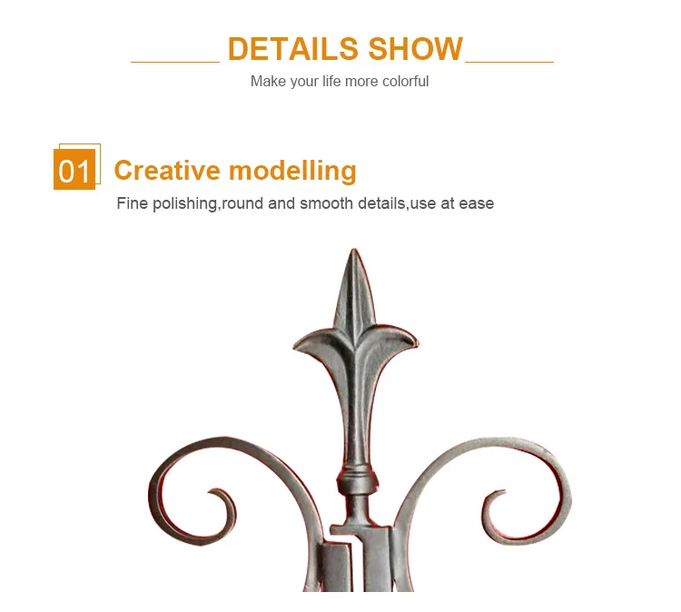 Laser cutting fence fine sanding Aluminum Art lpowder coated all-weather outdoor leisure Gates