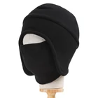New Design Wholesale Soft Cold Protection Winter Hat Polar Fleece Ski Funny Face Mask Hat